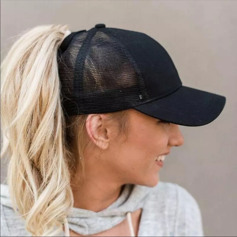 Boutique ponytail baseball hat